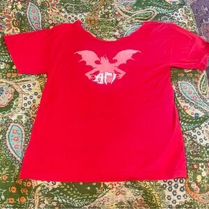 AFI Winged T Shirt Medium